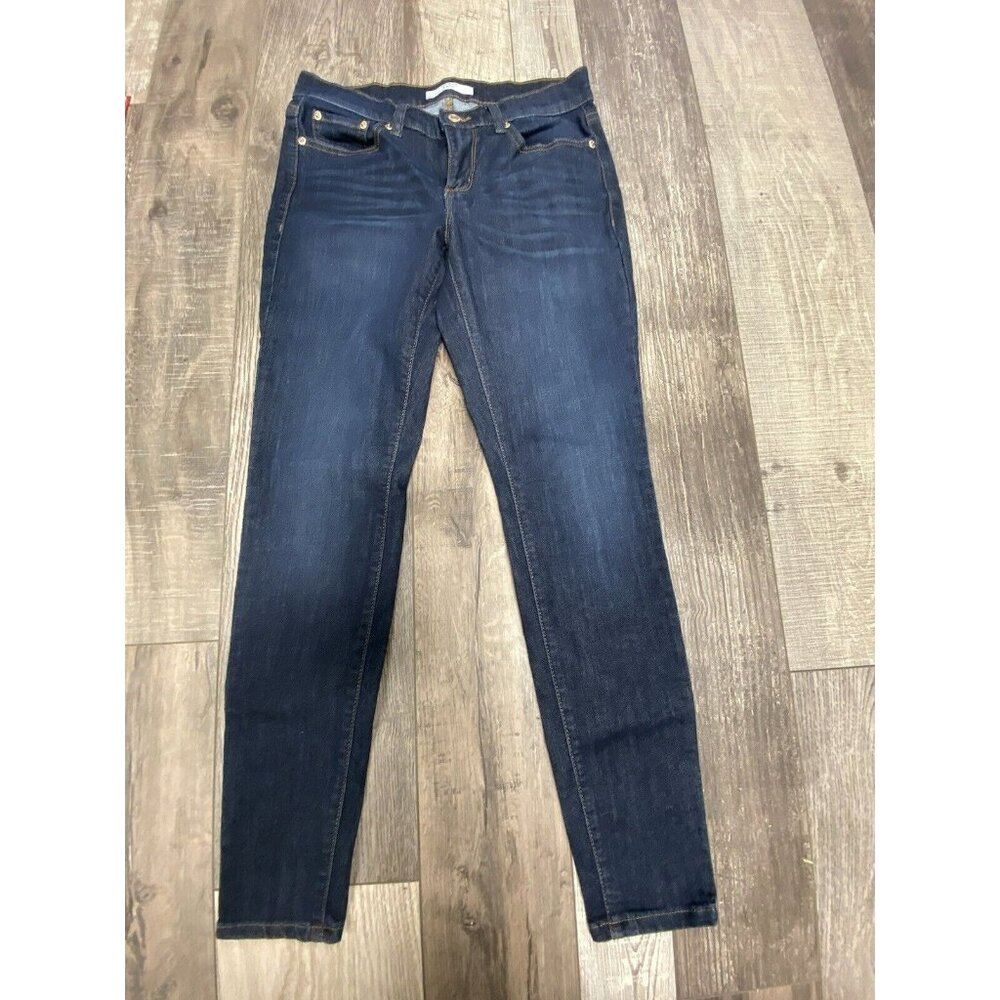 Dyndnm Dynamite women jeans Dark Blue sz 28 (25x27 Msrd) Skinny Kate